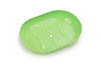 Odkapávač na mýdlo Aqua, světle zelená